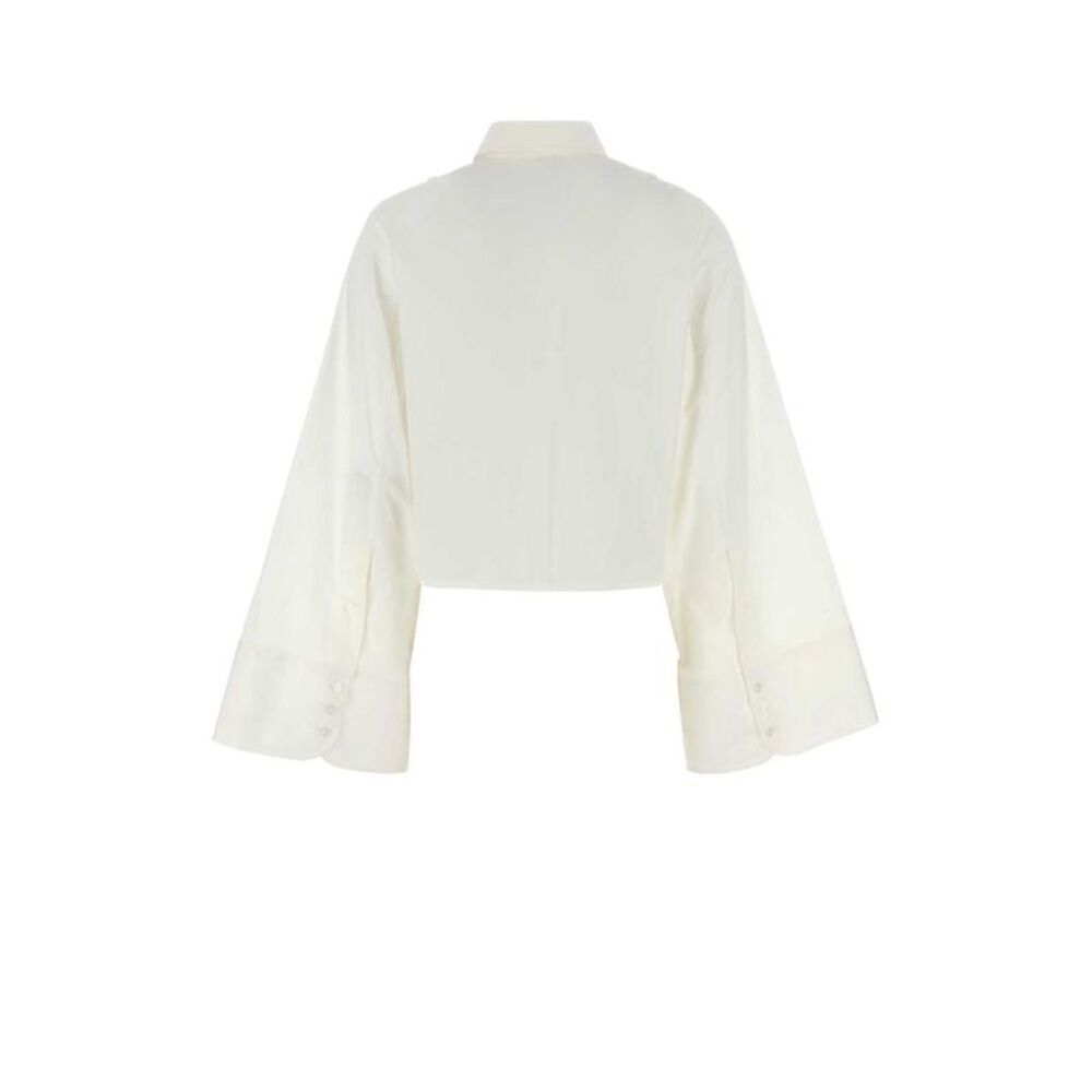 MM6 MAISON MARGIELA Women's Cropped Shirt Women WHITE Shirts